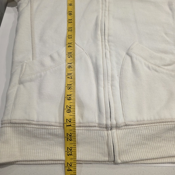 Polo Jeans Company Ralph Lauren Cream Zip-Up Jacket with Logo Small - Picture 9 of 9